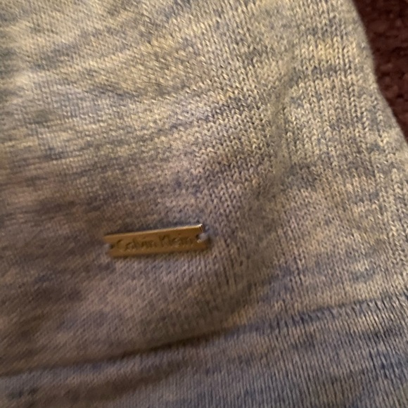Price Firm! Calvin Klein Med, Thick Cotton Sweater - Picture 3 of 3